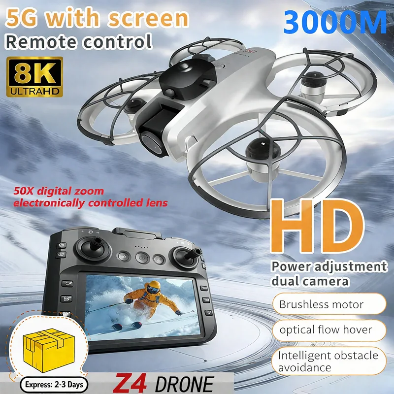 Kids Outdoor House Accessories - โดรน MINI Z4 รุ่นใหม่ 4K ระดับมืออาชีพ