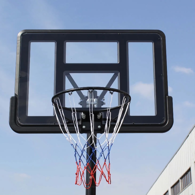 Basketball Hoop Outdoor - ห่วงบาสเก็ตบอลแบบพกพาสำหรับในร่มและกลางแจ้ง แข็งแรง ทนทาน เหมาะสำหรับเด็กและผู้ใหญ่ ฝึกซ้อมและสนุกกับครอบครัวในทุกสภาพอากาศ