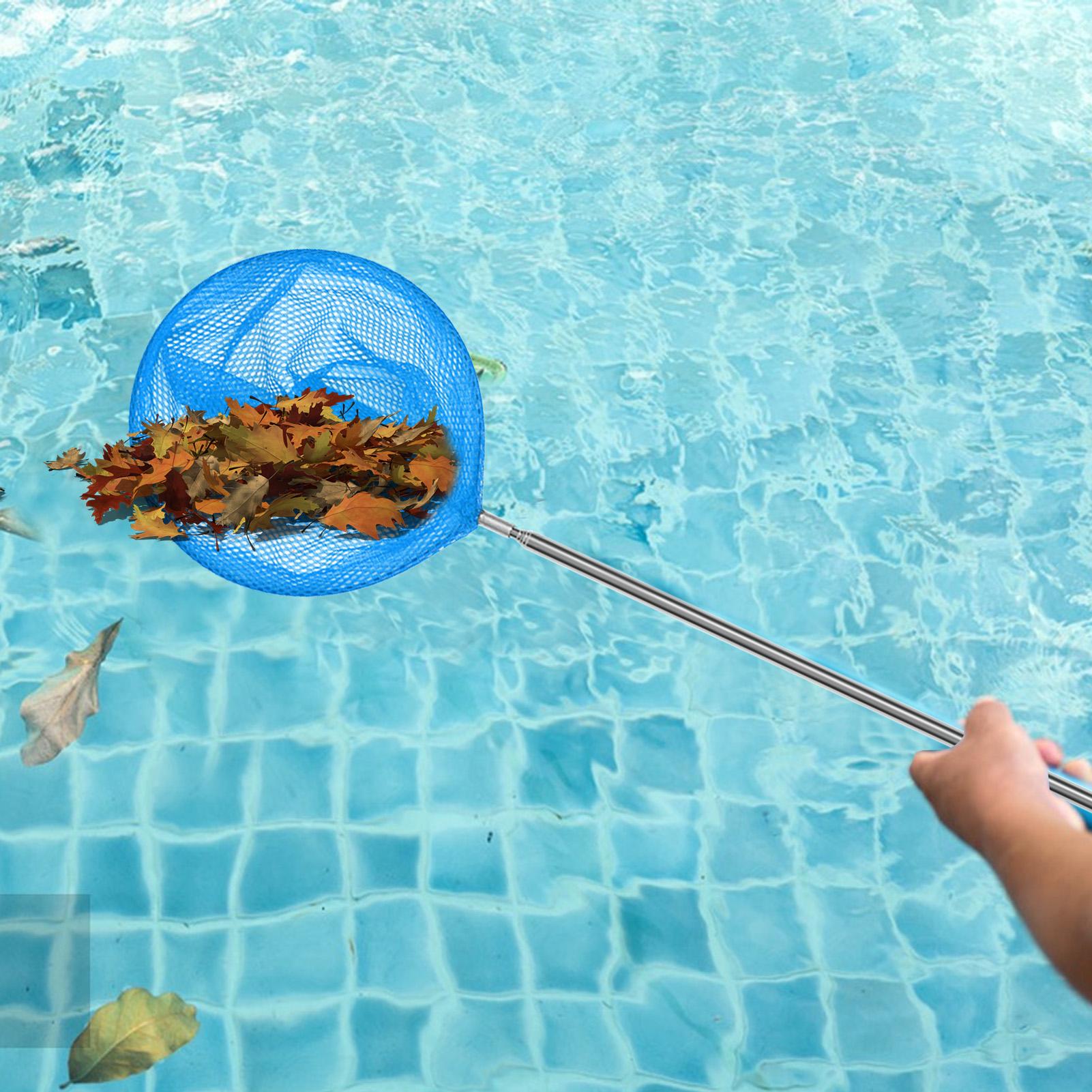 Kids Outdoor Frame - สระว่ายน้ําสุทธิสําหรับทําความสะอาดสระว่ายน้ํา Skimmer NET Telescoping Pool Skimmer