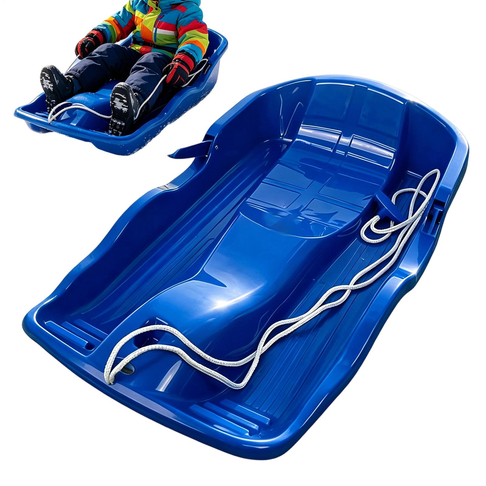 Outdoor Kid - กระดานเลื่อนทราย สกีเด็กสำหรับเล่นกลางแจ้ง กระดานเลื่อนหิมะกลางแจ้ง กระดานเลื่อนสำหรับฤดูหนาว กระดานเลื่อนแบบดึง กระดานเลื่อนคู่