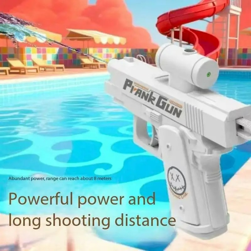 Water Gun Soaker - ปืนฉีดน้ำสองด้านแบบตลก - ของเล่นแกล้งกันในฤดูร้อน, ปืนฉีดน้ำขนาดเล็กสำหรับเด็กและผู้ใหญ่, สำหรับเล่นสาดน้ำในสระว่ายน้ำและชายหาด