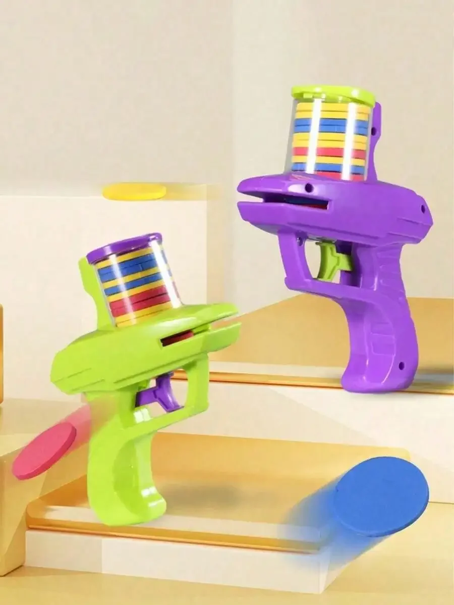 Kids Indoor Outdoor Games - 2026 เครื่องยิงดิสก์,ของเล่นกลางแจ้งในร่มสำหรับเด็ก,ของขวัญสำหรับการเล่นแบบโต้ตอบระหว่างพ่อแม่และลูก,เหมาะสำหรับเด็กชายและเด็กหญิง,ของเล่นเสริมพัฒนาการ,ของขวัญสำหรับเด็กผู้หญิง,เกมส์เสริมทักษะ,ของเล่นสำหรับเดินทาง,ของขวัญวันเกิดที่สมบูรณ์แบบสำหรับเด็กอายุมากกว่า 3 ปี