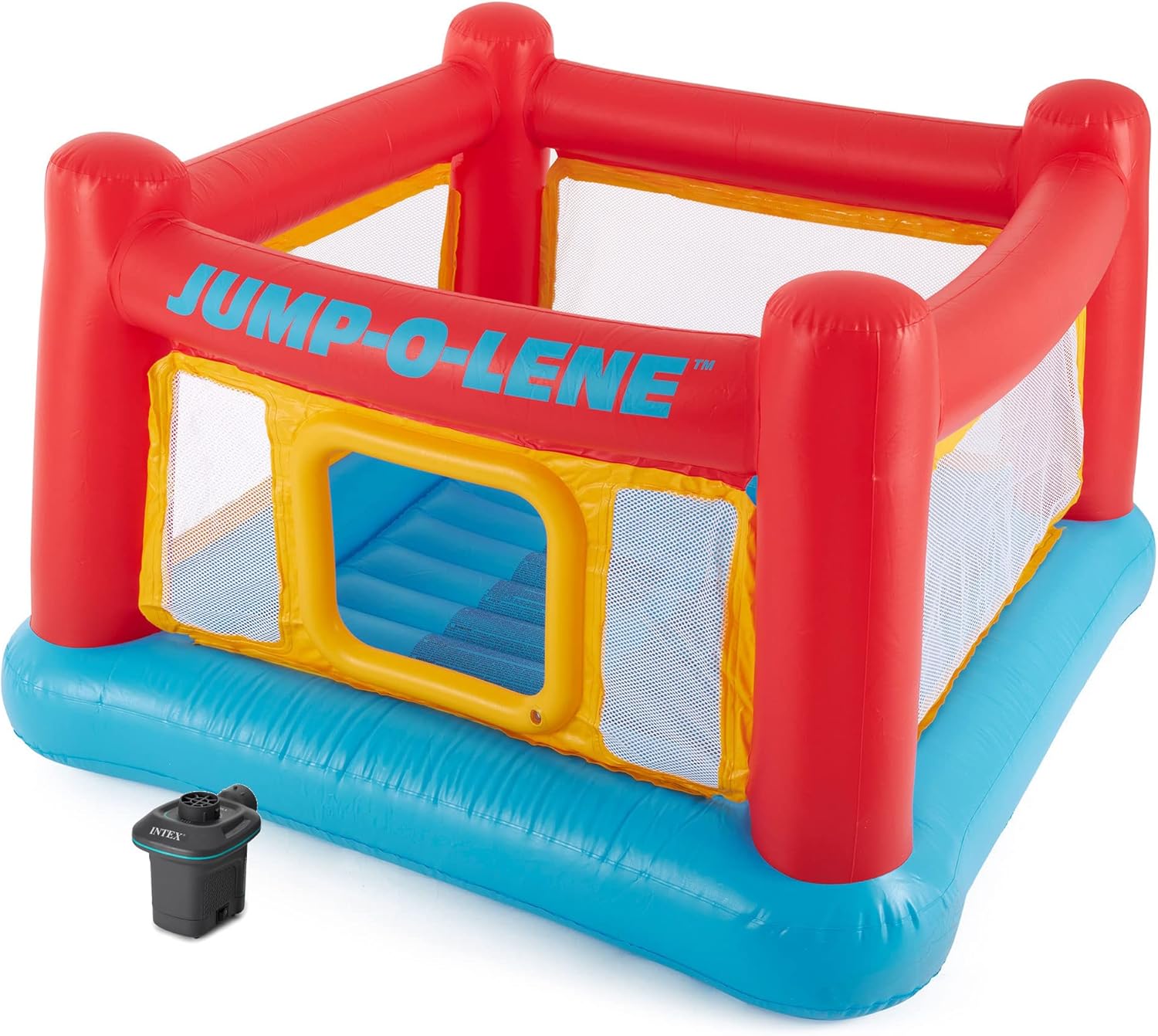 Kids Outdoor House - บ้านลมเป่าลมสำหรับเด็กเล่นในร่มและกลางแจ้ง พร้อมปั๊มลม