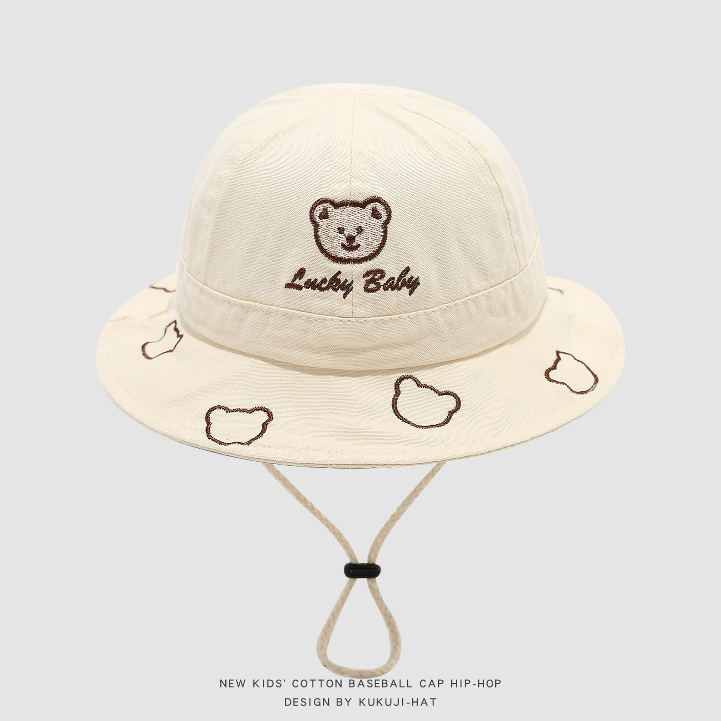 หมวกบักเก็ตเด็กน่ารักลายการ์ตู - Kids Outdoor Hat บทวิจารณ์และราคา
