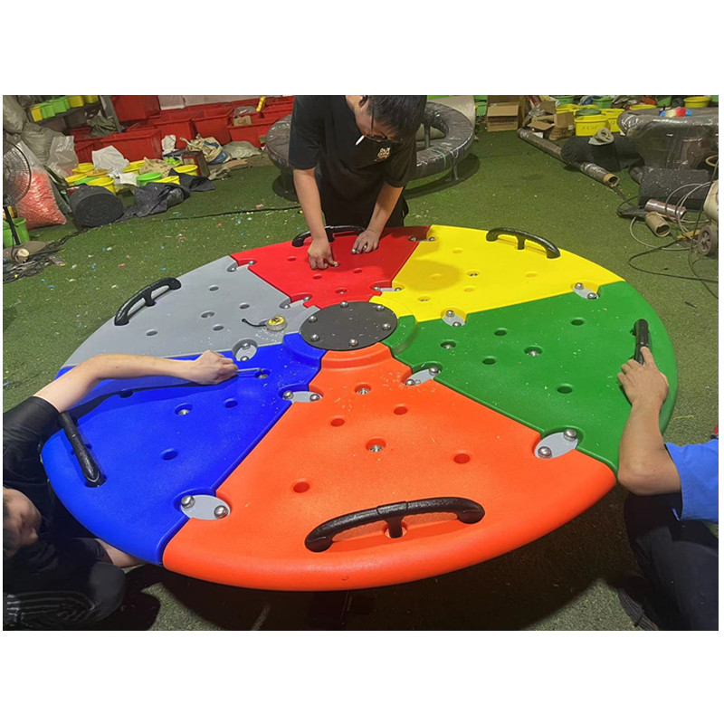 ม้าหมุนขนาดเล็กคุณภาพสูงสำหรับ - Kids Outdoor Merry Go Round บทวิจารณ์และราคา