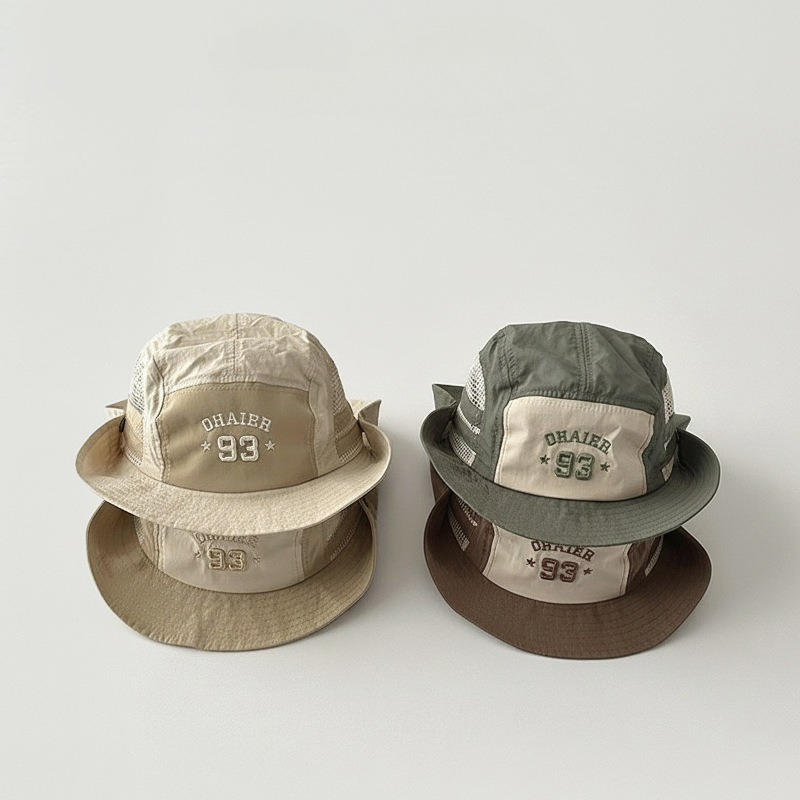 หมวกชาวประมงสำหรับเด็กเด็กชายเ - Kids Outdoor Hat บทวิจารณ์และราคา