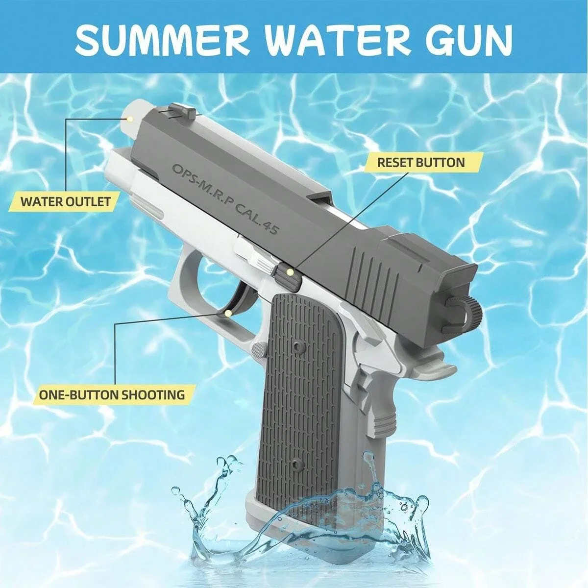 ปืนฉีดน้ำของเล่น ปืนฉีดน้ำแบบพ - Water Gun Soaker บทวิจารณ์และราคา