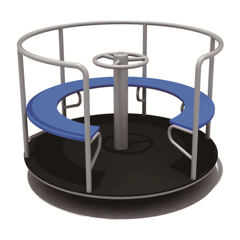 ม้าหมุนไม้สนามเด็กเล่นกลางแจ้ง - Kids Outdoor Merry Go Round บทวิจารณ์และราคา