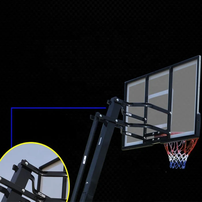 แท่นบาสเก็ตบอลเคลื่อนที่ ปรับค - Basketball Hoop Outdoor บทวิจารณ์และราคา