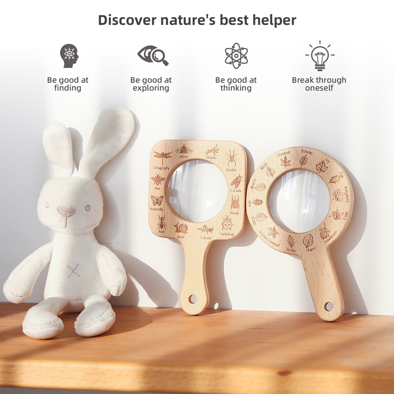 ชุดแว่นขยายไม้ สำรวจสัตว์และพื - Kids Outdoor Explorer Set บทวิจารณ์และราคา