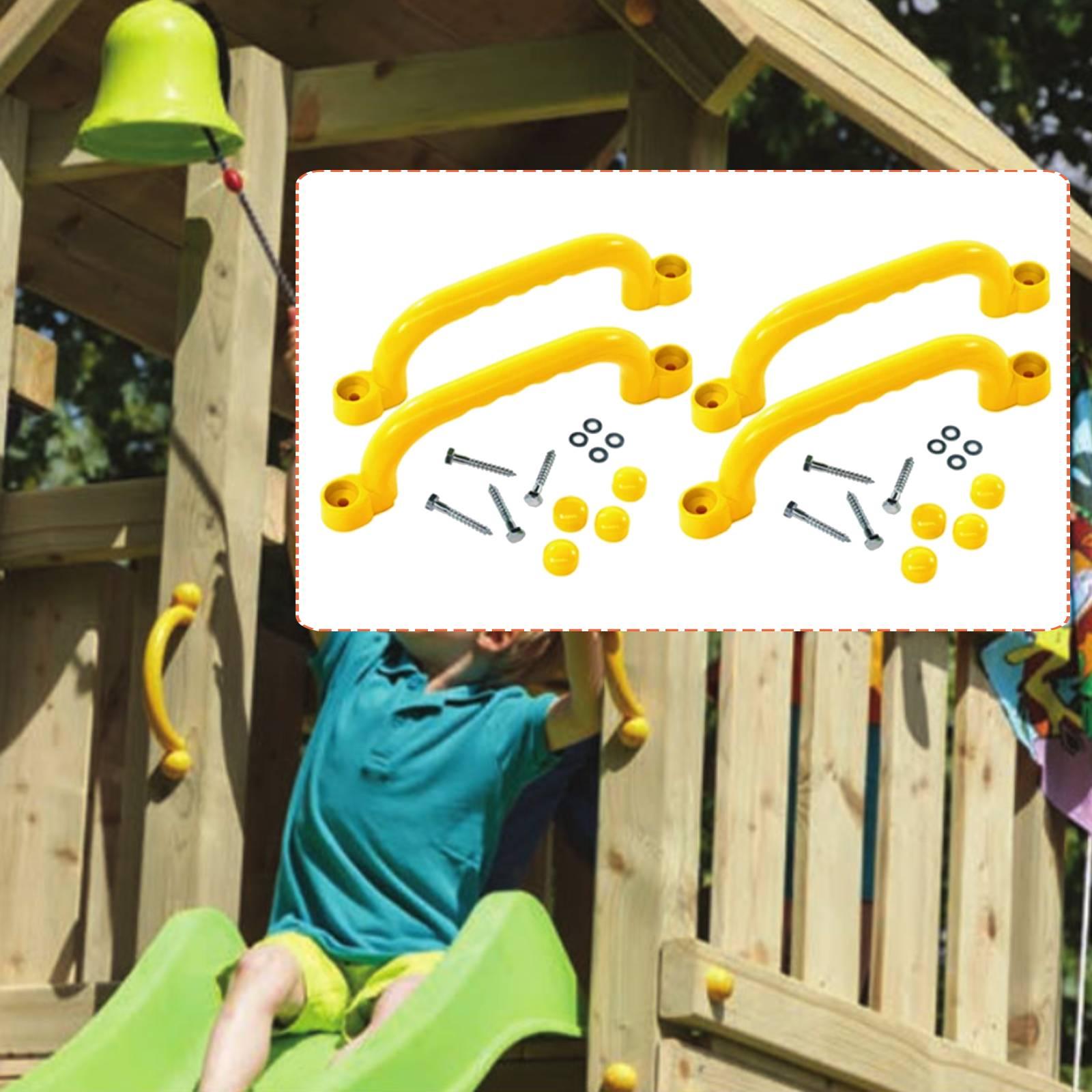 4x ที่จับโครงปีนเขา อุปกรณ์สนา - Kids Outdoor Frame บทวิจารณ์และราคา