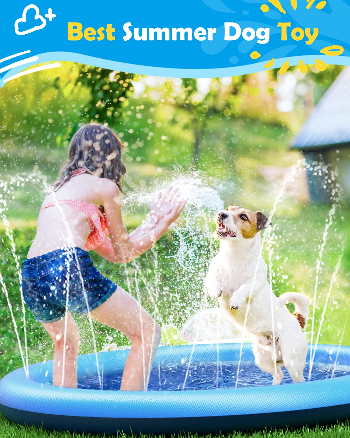 แผ่นรองน้ำสำหรับสุนัข ของเล่นส - Kids Outdoor Clubhouse บทวิจารณ์และราคา