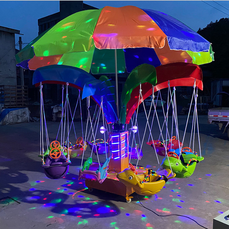 ขายด่วน! ม้าหมุนในสวนสนุก ชิงช - Kids Outdoor Merry Go Round บทวิจารณ์และราคา