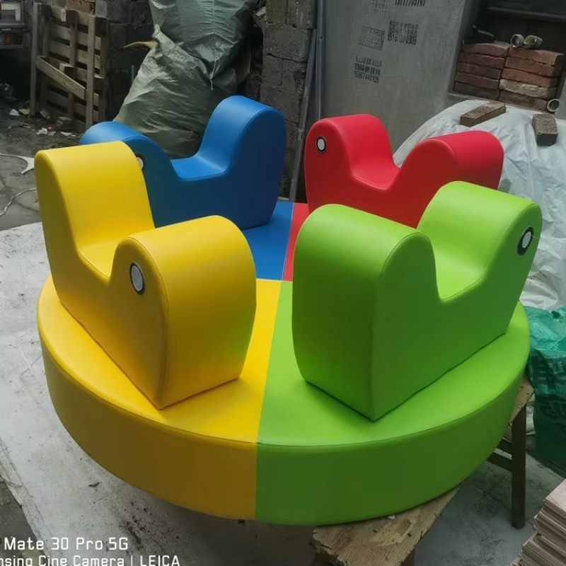 ชุดเครื่องเล่นสนามเด็กเล่นในร่ - Kids Outdoor Merry Go Round บทวิจารณ์และราคา