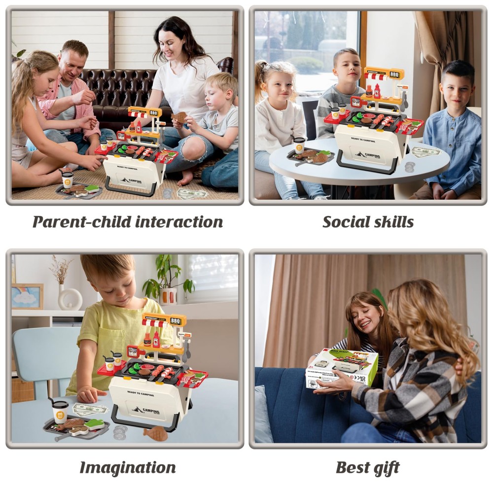 ชุดของเล่นทำอาหารกลางแจ้งขนาดเ - Kids Outdoor House Accessories บทวิจารณ์และราคา