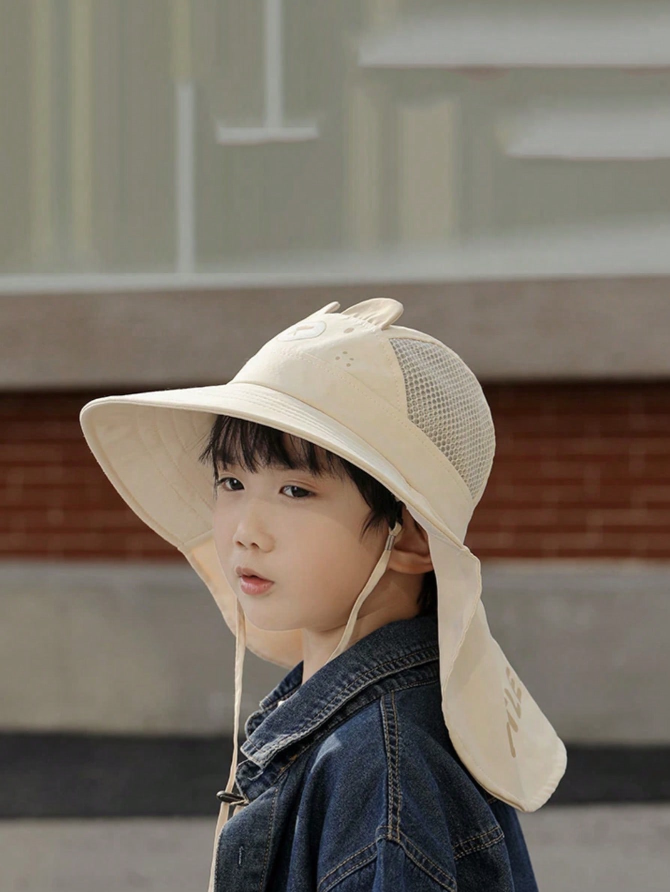 หมวกบักเก็ตลายการ์ตูนหมีสำหรับ - Kids Outdoor Hat บทวิจารณ์และราคา