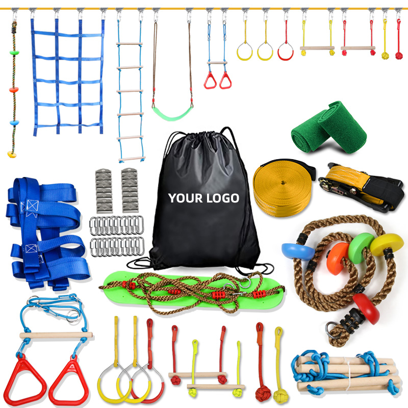 ชุดสายสลักไลน์พกพาสำหรับเล่นกล - Kids Outdoor Ninja Set บทวิจารณ์และราคา