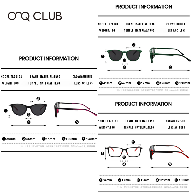 O-Q CLUB เด็กแฟชั่นแว่นตากันแด - Kids Outdoor Frame บทวิจารณ์และราคา