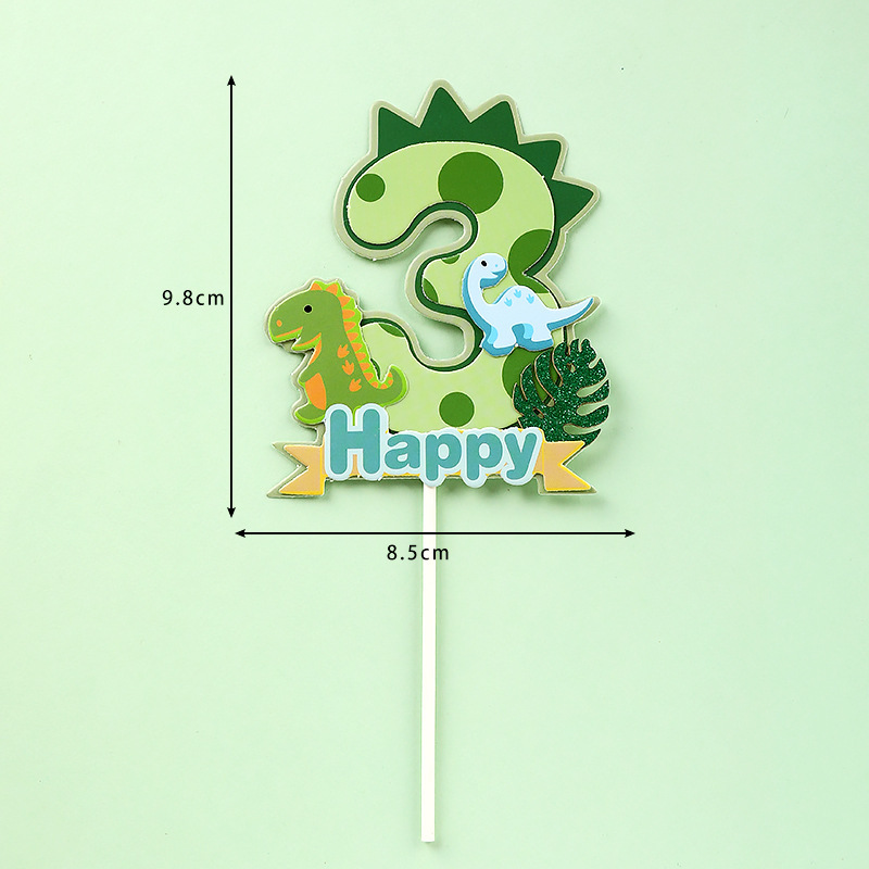 ไดโนเสาร์ใบปาล์มเค้ก Toppers ห - Kids Outdoor Merry Go Round บทวิจารณ์และราคา