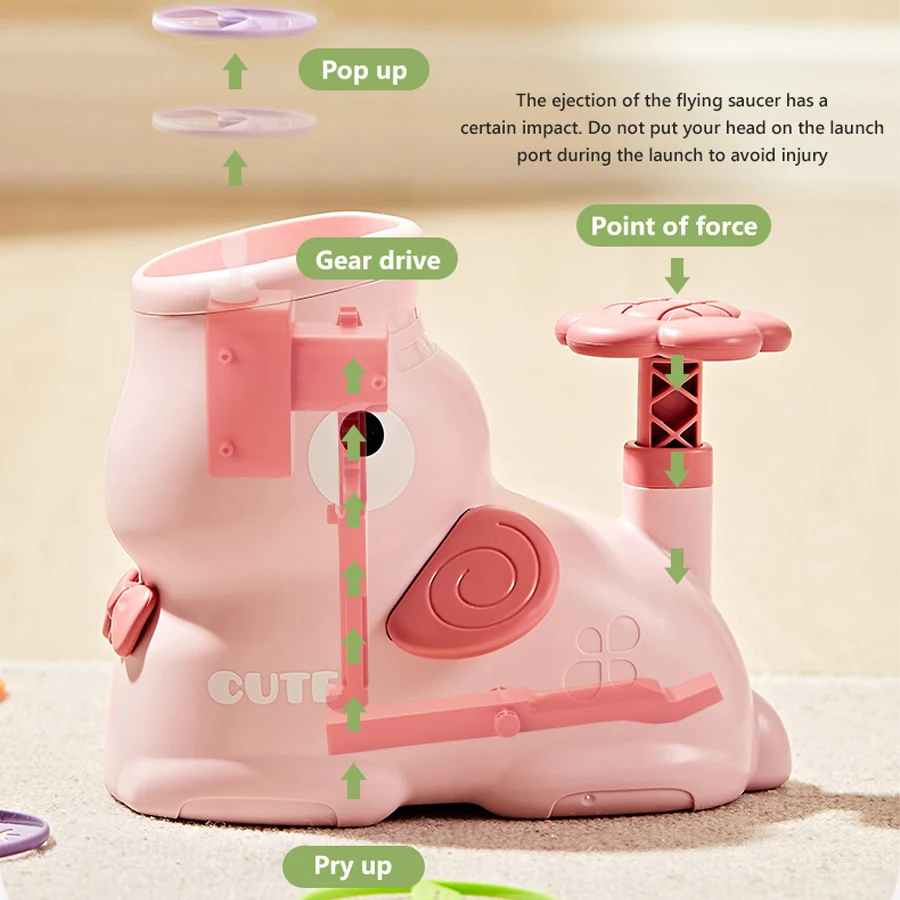 เครื่องยิงจานบินสำหรับเด็ก เล่ - Kids Indoor Outdoor Games บทวิจารณ์และราคา