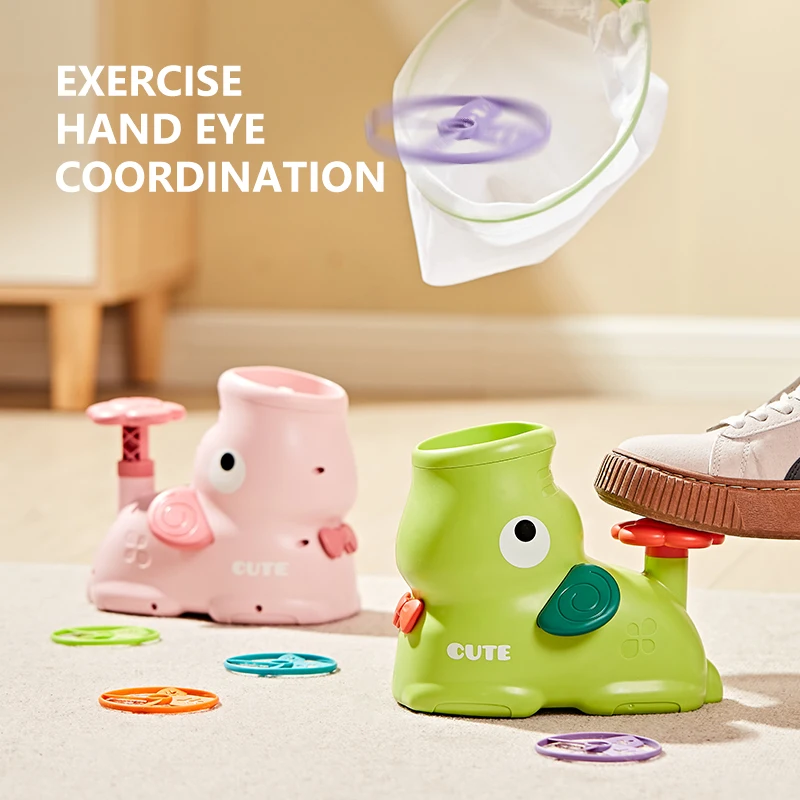 เครื่องยิงจานบินสำหรับเด็ก เล่ - Kids Indoor Outdoor Games บทวิจารณ์และราคา