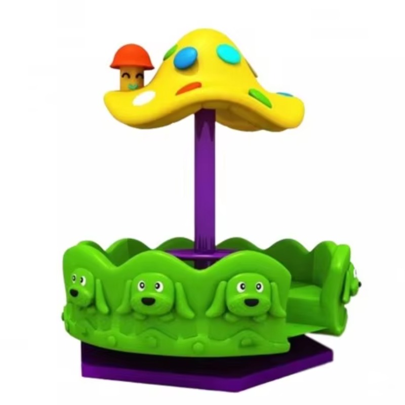เก้าอี้หมุนสนามเด็กเล่นพลาสติก - Kids Outdoor Merry Go Round บทวิจารณ์และราคา