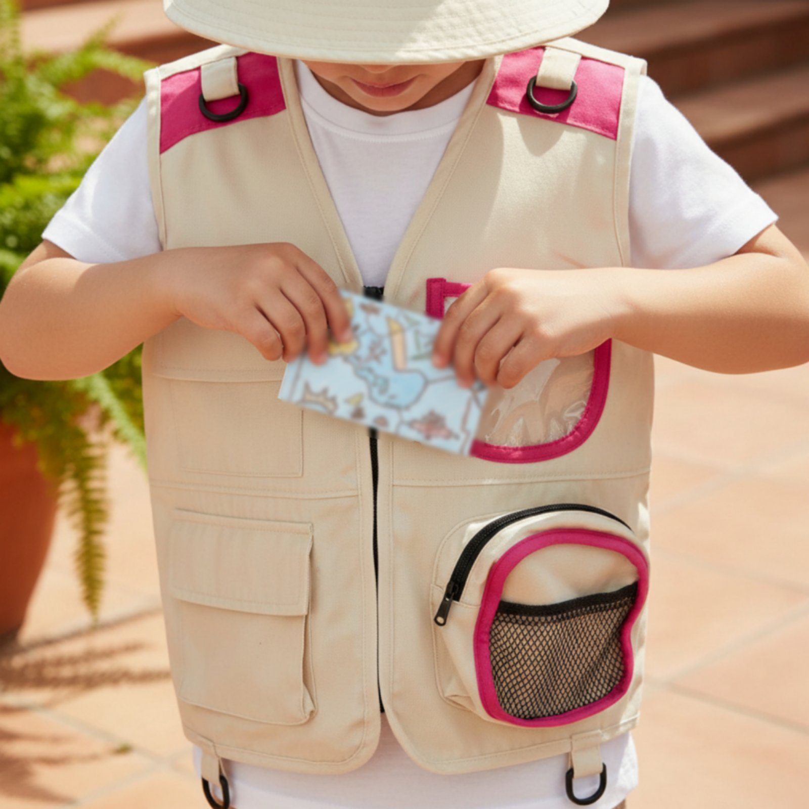 ชุดเครื่องแต่งกายนักสำรวจสำหรั - Kids Outdoor Hat บทวิจารณ์และราคา