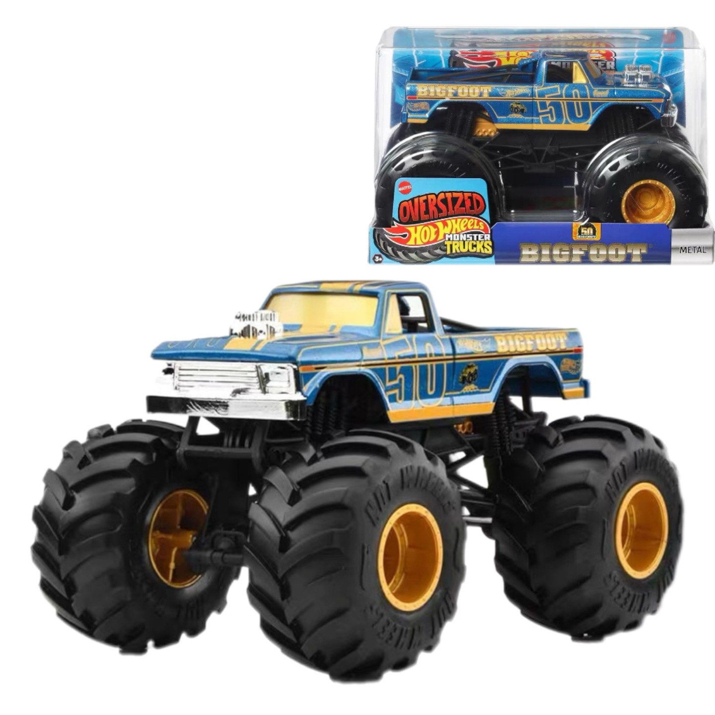 รถบรรทุกมอนสเตอร์ฮอตวีลส์ บิ๊ก - Hot Wheels Car Monster Trucks บทวิจารณ์และราคา
