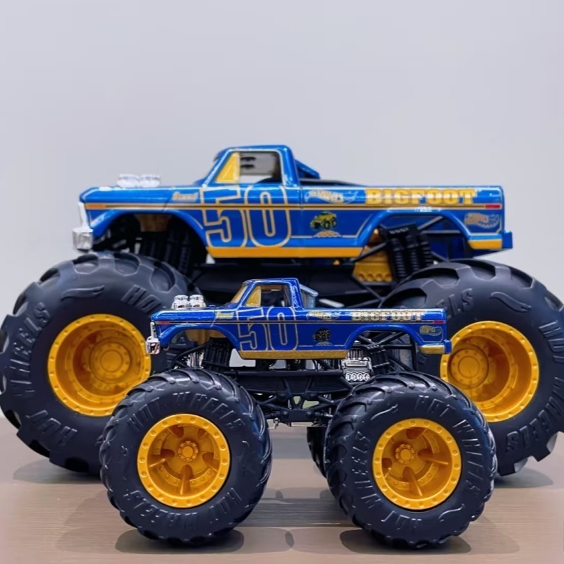 รถบรรทุกมอนสเตอร์ฮอตวีลส์ บิ๊ก - Hot Wheels Car Monster Trucks บทวิจารณ์และราคา