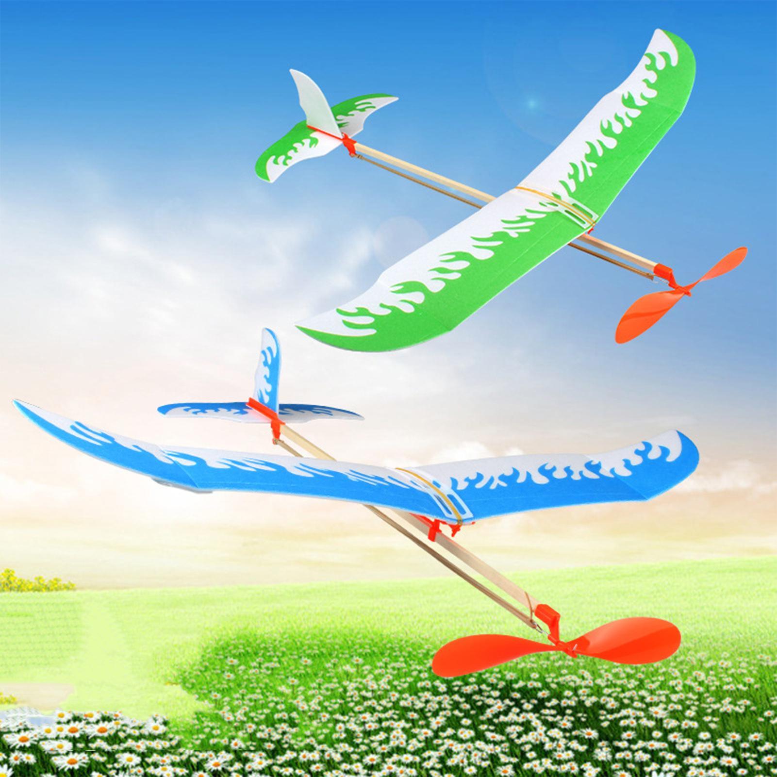 เครื่องบินยางรัดแบบใช้พลังงานล - Kids Outdoor Play Equipment บทวิจารณ์และราคา