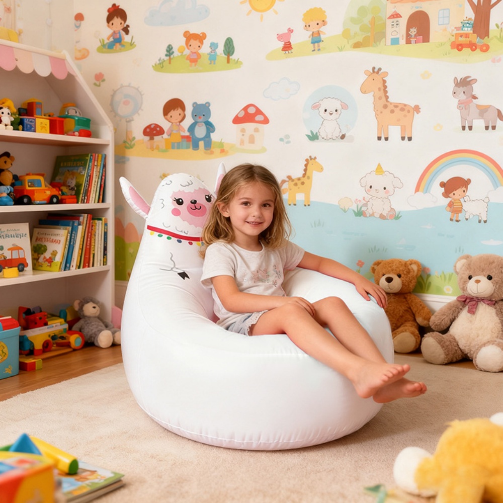โซฟาเป่าลมพีวีซีสำหรับเด็ก ลาย - Outdoor Kid Friendly บทวิจารณ์และราคา
