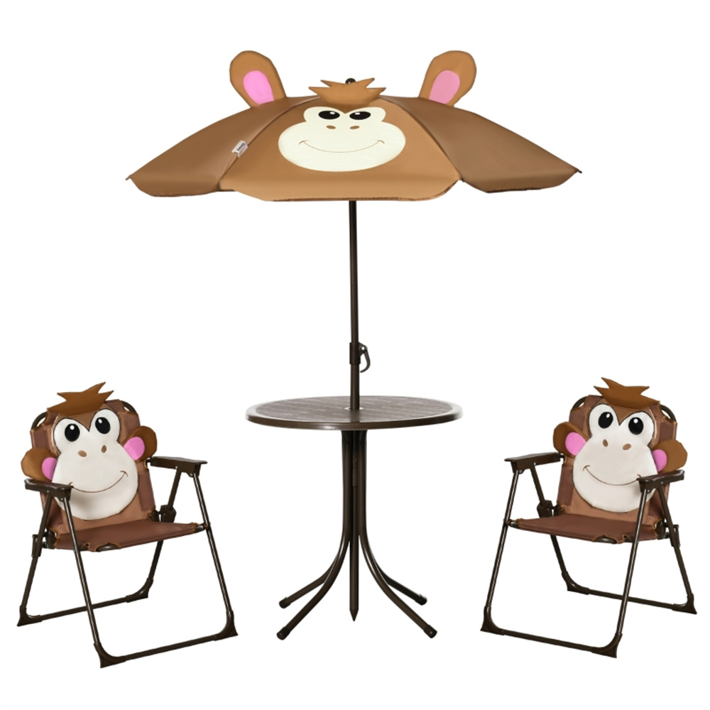 ชุดโต๊ะเก้าอี้สำหรับเด็ก ลายลิ - Kids Outdoor Umbrella Chair บทวิจารณ์และราคา