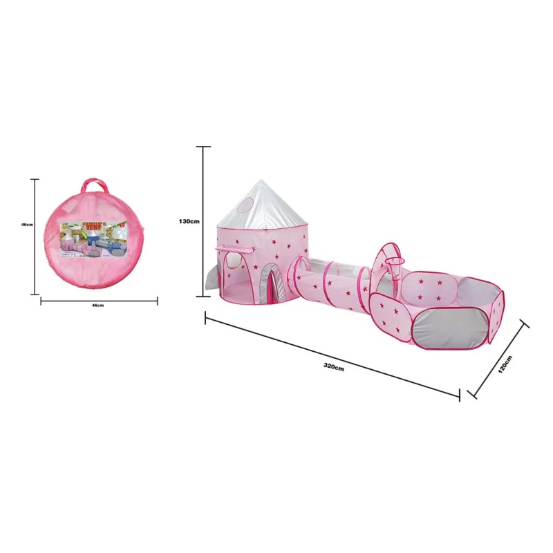 บ้านเต็นท์เด็ก 3 in 1 แบบพกพา  - Kids Outdoor House Accessories บทวิจารณ์และราคา
