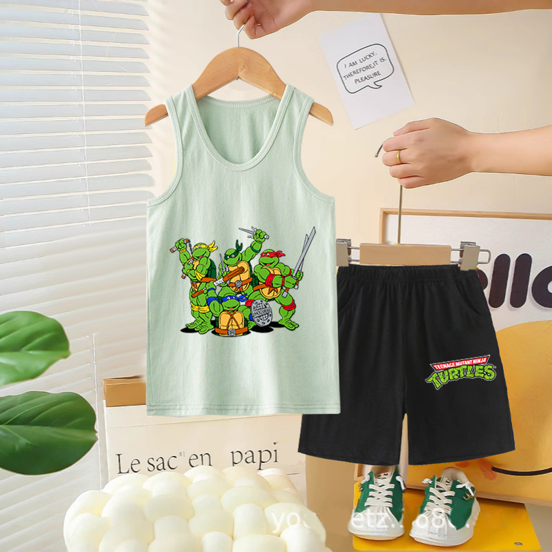 เต่านินจาวัยรุ่นชุดเสื้อกั๊กกา - Kids Outdoor Ninja Set บทวิจารณ์และราคา
