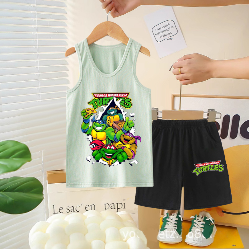 เต่านินจาวัยรุ่นชุดเสื้อกั๊กกา - Kids Outdoor Ninja Set บทวิจารณ์และราคา