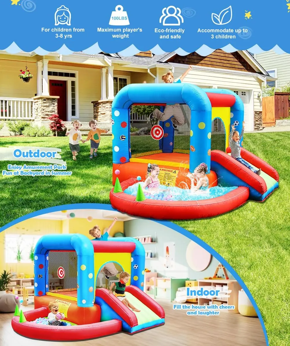 บ้านลมเป่าลม Step4Fun, บ้านลมพ - Kids Outdoor House บทวิจารณ์และราคา