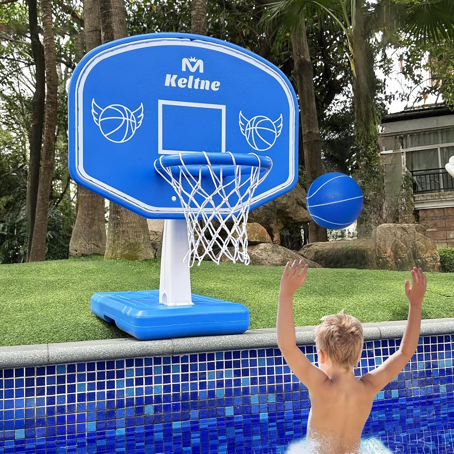 ห่วงบาสเก็ตบอลสำหรับสระว่ายน้ำ - Outdoor Kid บทวิจารณ์และราคา