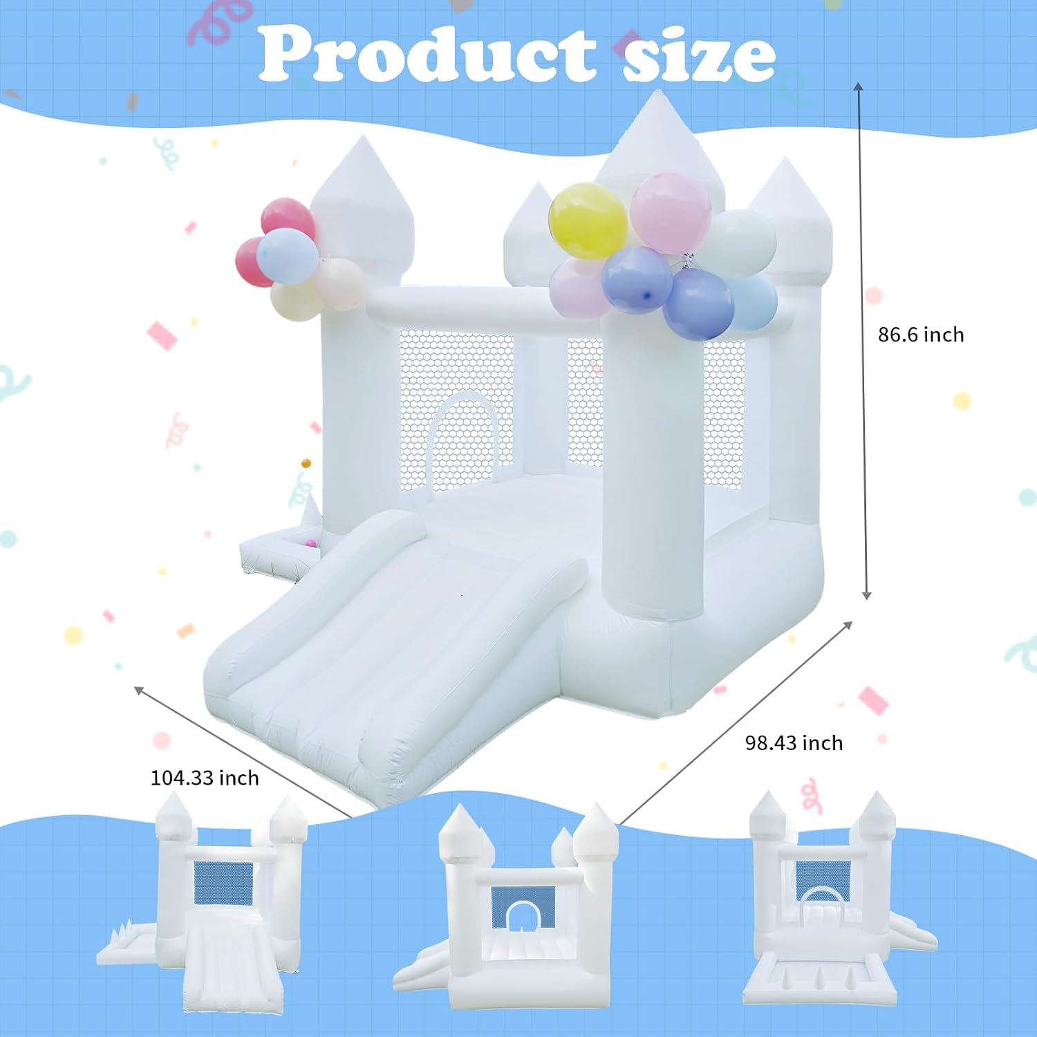 บ้านลมสีขาว, บ้านลมสำหรับใช้ใน - Kids Outdoor House บทวิจารณ์และราคา