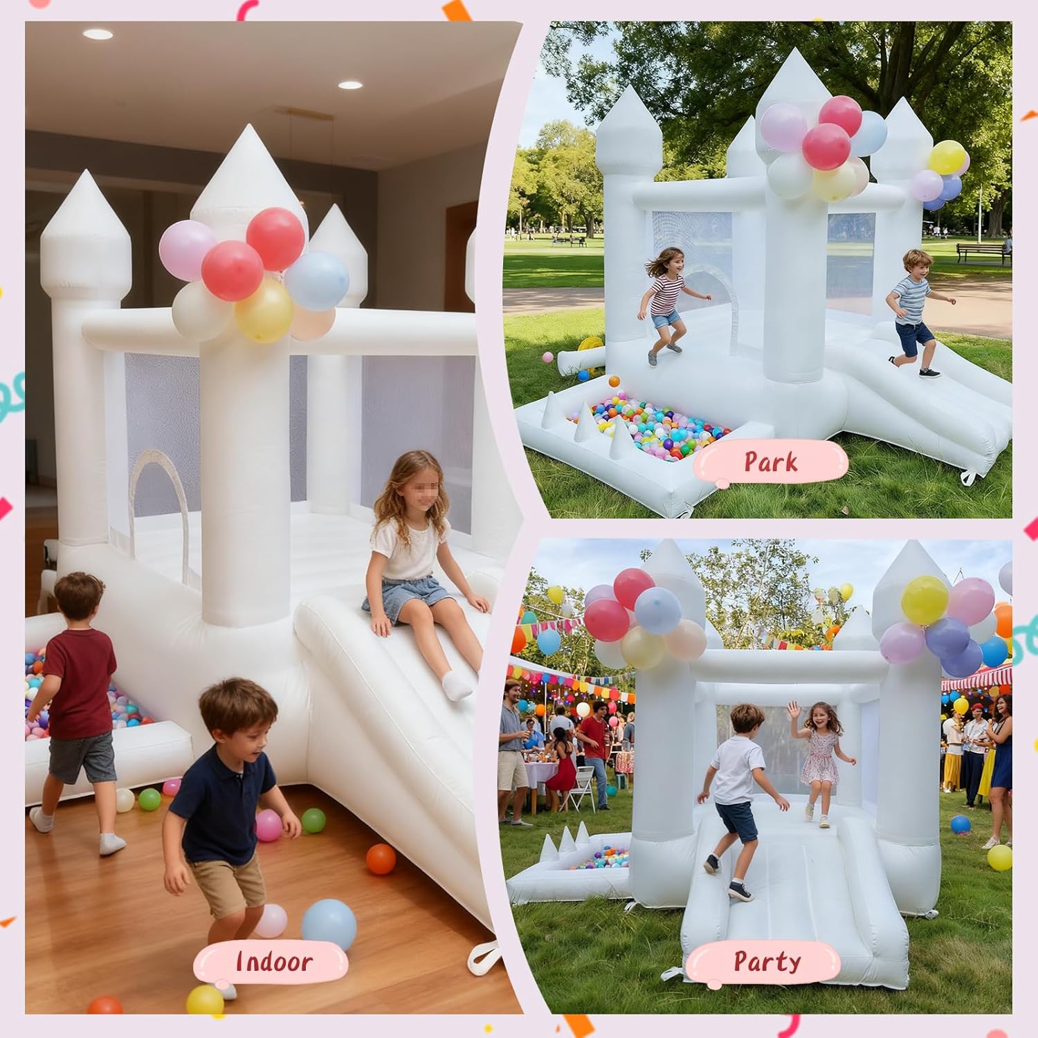 บ้านลมสีขาว, บ้านลมสำหรับใช้ใน - Kids Outdoor House บทวิจารณ์และราคา