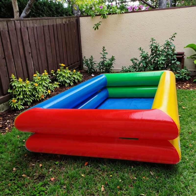 สระน้ำเป่าลมสองชั้นแบบกำหนดเอง - Kids Outdoor House บทวิจารณ์และราคา
