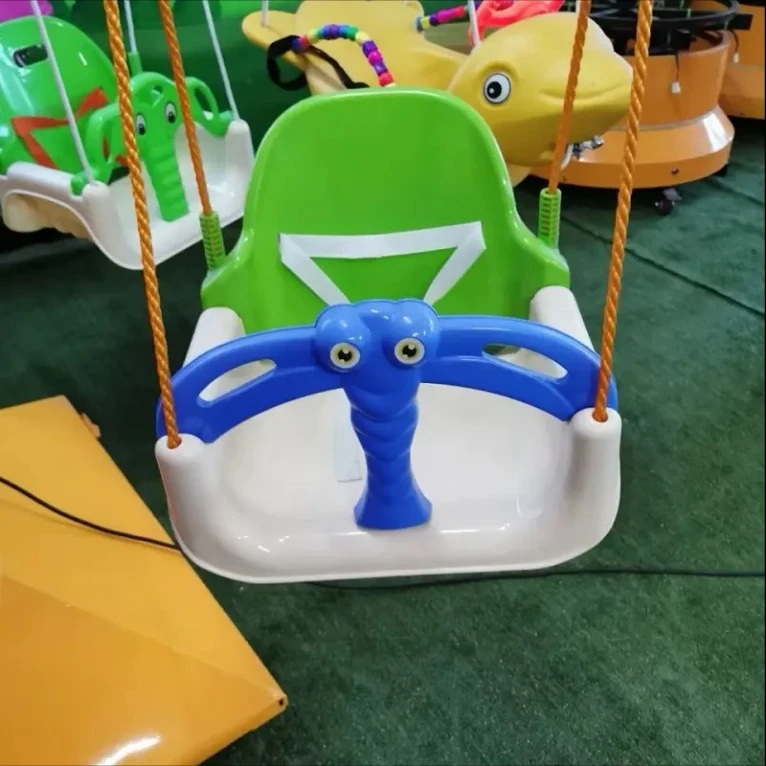 เก้าอี้แกว่งแบบมินิเมอร์รี่โกร - Kids Outdoor Merry Go Round บทวิจารณ์และราคา