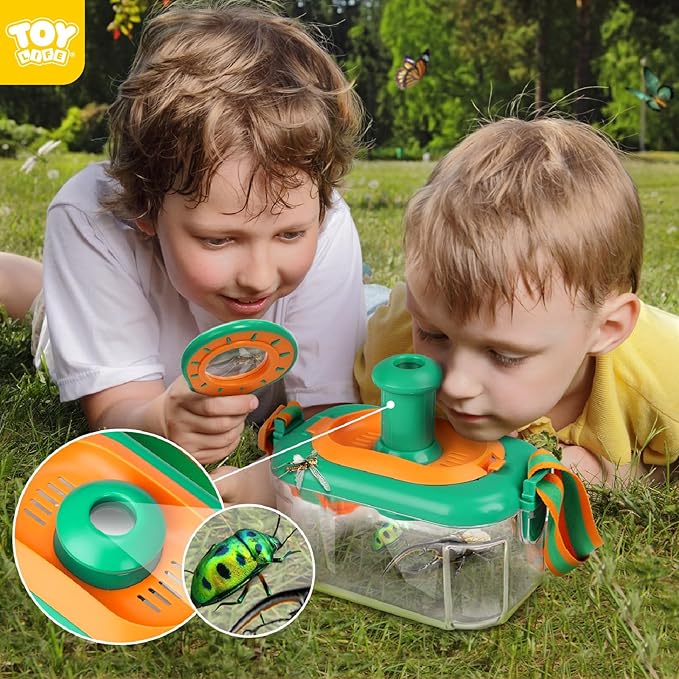 ชุดดักจับแมลงและผีเสื้อสำหรับเ - Kids Outdoor Explorer Set บทวิจารณ์และราคา