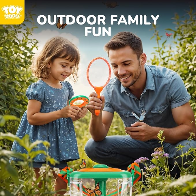 ชุดดักจับแมลงและผีเสื้อสำหรับเ - Kids Outdoor Explorer Set บทวิจารณ์และราคา