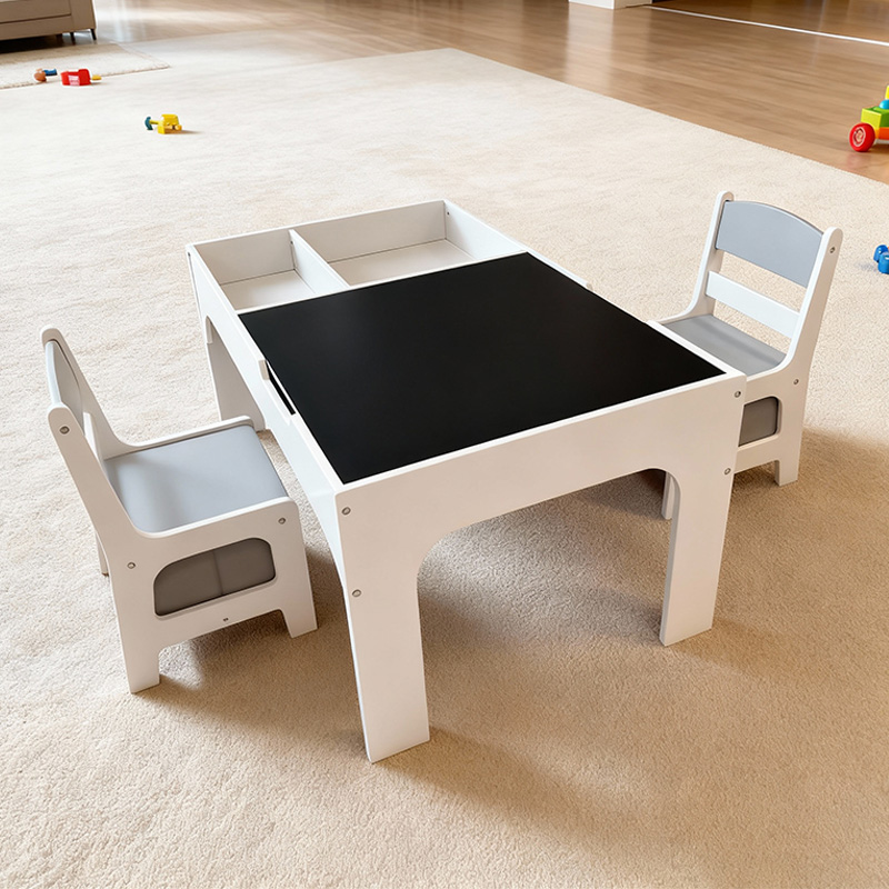 ชุดโต๊ะและเก้าอี้เด็กไม้สไตล์โ - Kids Outdoor Table And Chair Set บทวิจารณ์และราคา