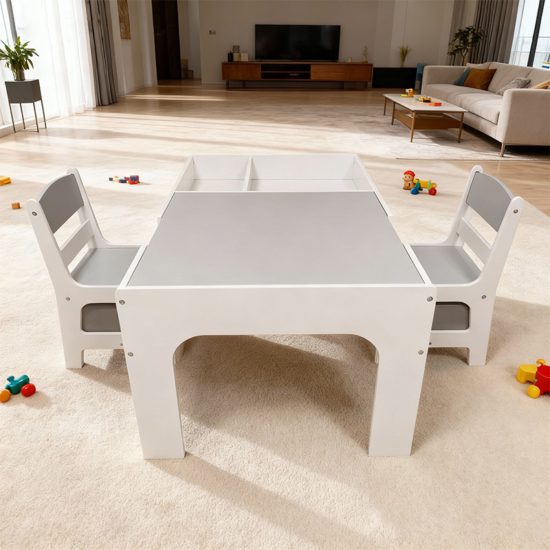 ชุดโต๊ะและเก้าอี้เด็กไม้สไตล์โ - Kids Outdoor Table And Chair Set บทวิจารณ์และราคา