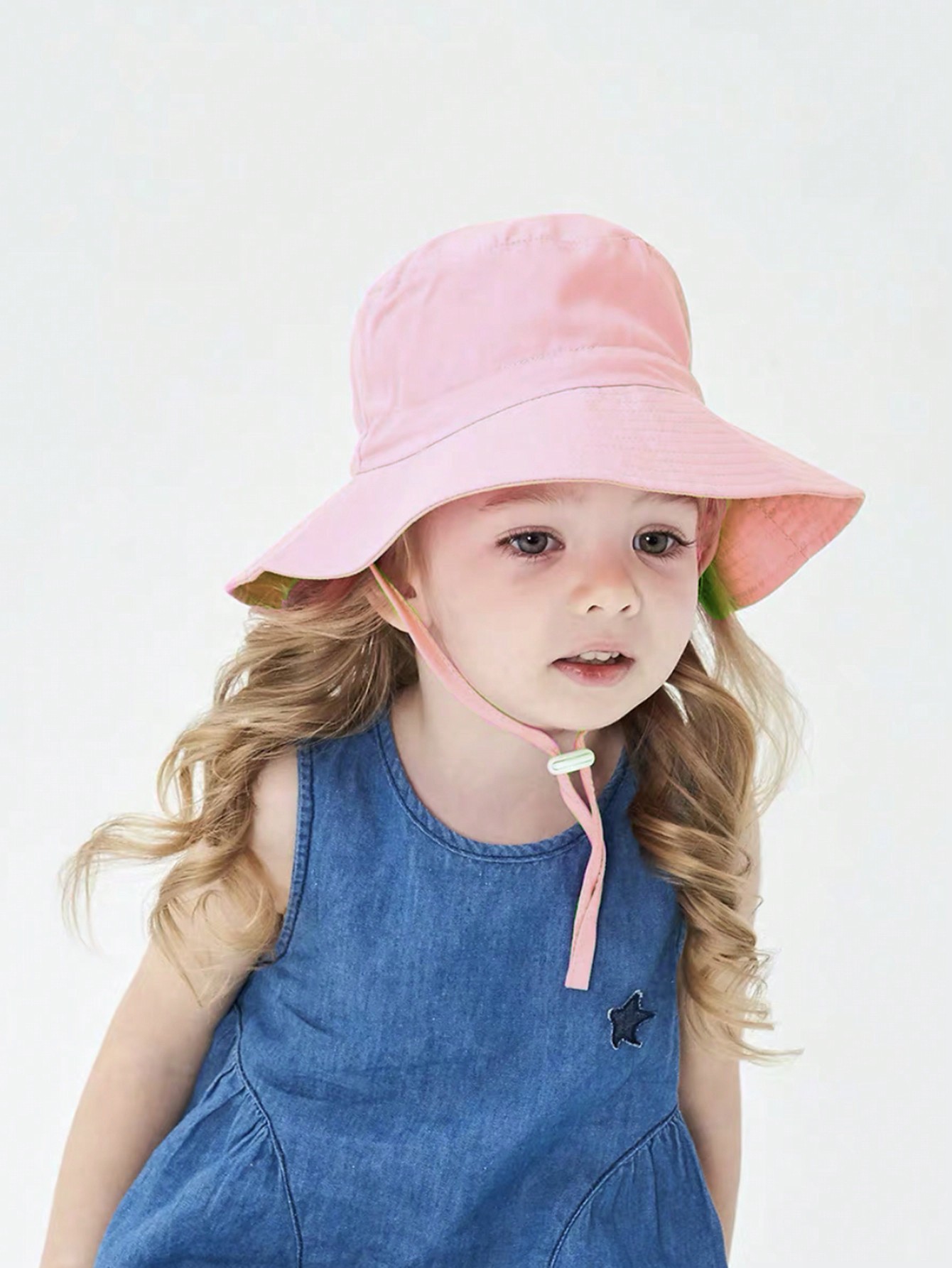 หมวกทรงแบนสีชมพู 1 ชิ้นสำหรับเ - Kids Outdoor Hat บทวิจารณ์และราคา
