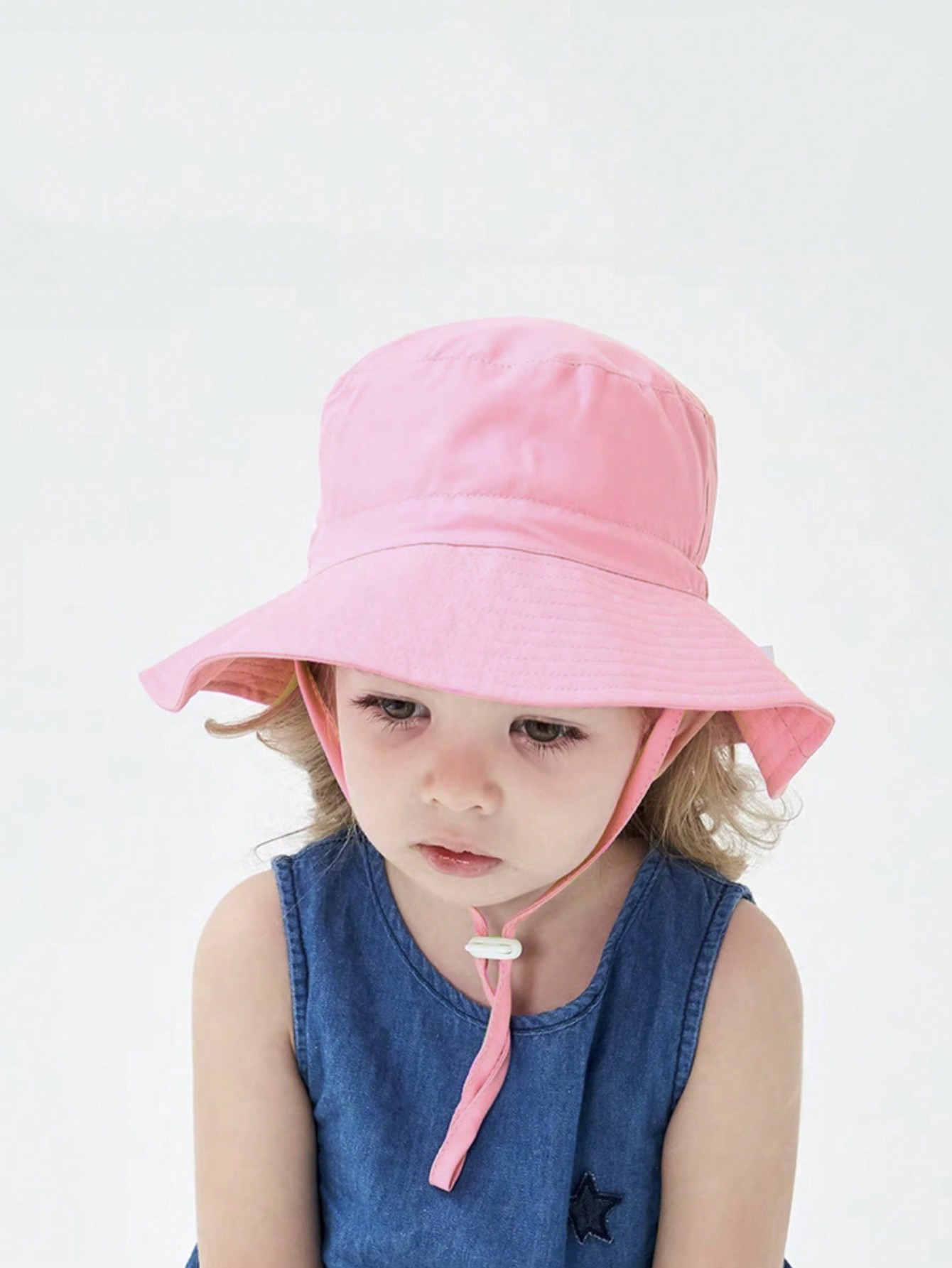 หมวกทรงแบนสีชมพู 1 ชิ้นสำหรับเ - Kids Outdoor Hat บทวิจารณ์และราคา