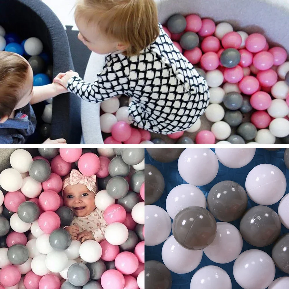 ลูกบอลพลาสติกเนื้อนิ่มสีสันสดใ - Kids Outdoor House Accessories บทวิจารณ์และราคา