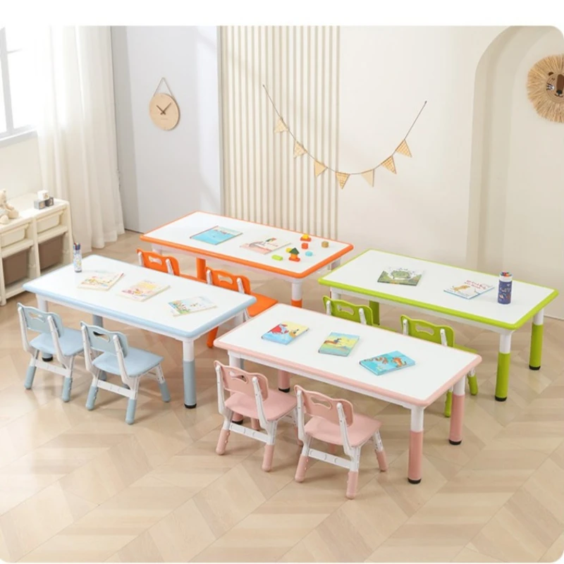ชุดเฟอร์นิเจอร์สำหรับสถานรับเล - Kids Outdoor Table And Chair Set บทวิจารณ์และราคา