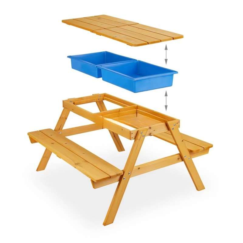 ชุดโต๊ะและเก้าอี้ไม้สำหรับเด็ก - Kids Outdoor Table And Chair Set บทวิจารณ์และราคา